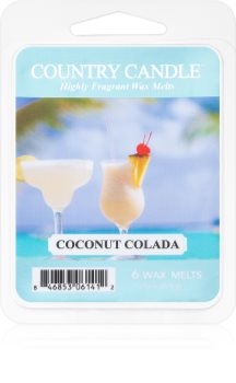 Country Candle Coconut Colada tartelette en cire