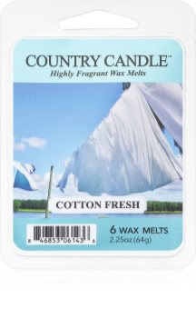 Country Candle Cotton Fresh ceară pentru aromatizator