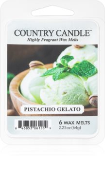 Country Candle Pistachio Gelato illatos viasz aromalámpába