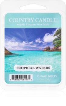 Country Candle Tropical Waters tartelette en cire