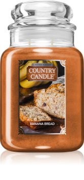 Country Candle Banana Bread illatos gyertya
