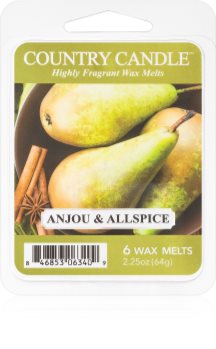 Country Candle Anjou & Allspice vosak za aroma lampu