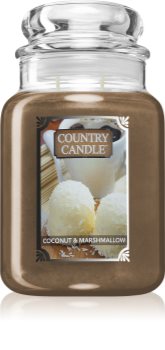 Country Candle Coconut & Marshmallow candela profumata
