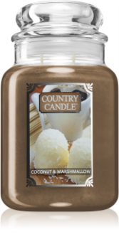 Country Candle Coconut & Marshmallow vonná sviečka
