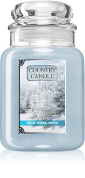 Country Candle Fresh Aspen Snow geurkaars