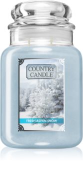 Country Candle Fresh Aspen Snow vela perfumada