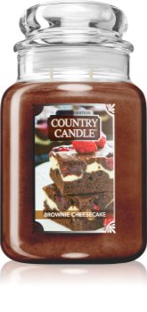 Country Candle Brownie Cheesecake scented candle