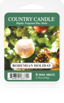 Country Candle Bohemian Holiday vosak za aroma lampu