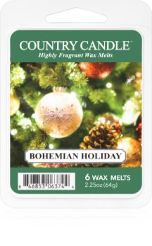 Country Candle Bohemian Holiday восък за арома-лампа