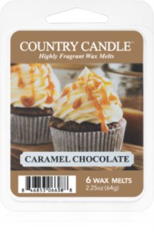 Country Candle Caramel Chocolate cera para lámparas aromáticas