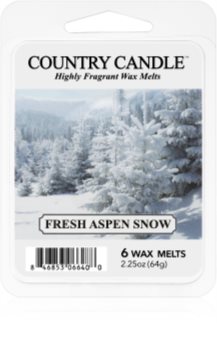 Country Candle Fresh Aspen Snow vaško lydinys