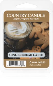 Country Candle Gingerbread Latte wosk zapachowy