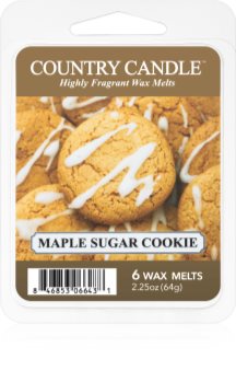 Country Candle Maple Sugar & Cookie tartelette en cire