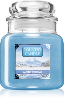 Country Candle Alpine Retreat vela perfumada