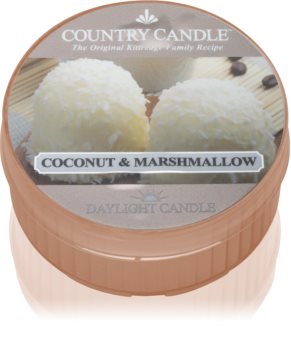 Country Candle Coconut & Marshmallow arbatinė žvakė