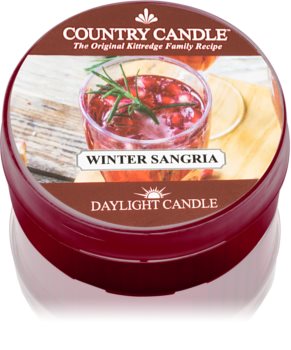 Country Candle Winter Sangria vela do chá