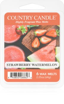 Country Candle Strawberry Watermelon illatos viasz aromalámpába