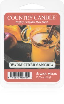 Country Candle Warm Cider Sangria wachs für aromalampen