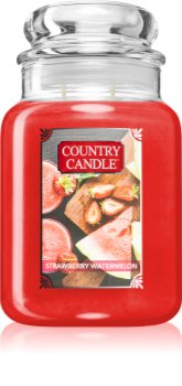 Country Candle Strawberry Watermelon scented candle