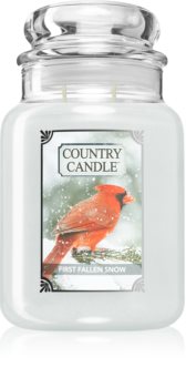 Country Candle First Fallen Snow vela perfumada