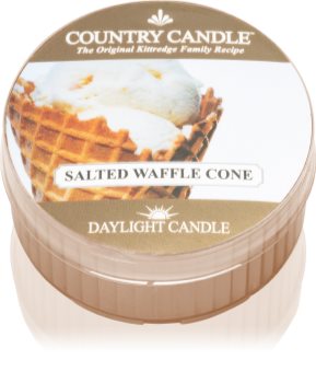 Country Candle Salted Waffle Cone tealight candle