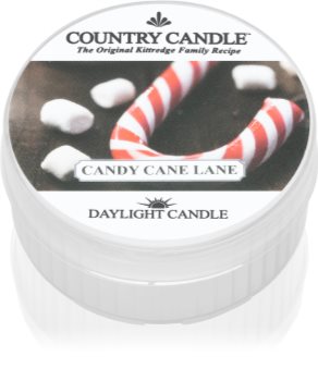 Country Candle Candy Cane Lane vela do chá