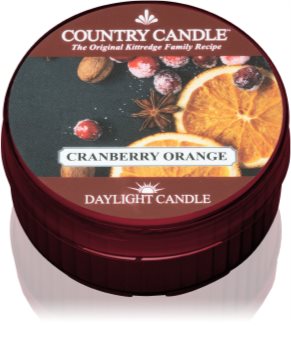 Country Candle Cranberry Orange čajová sviečka