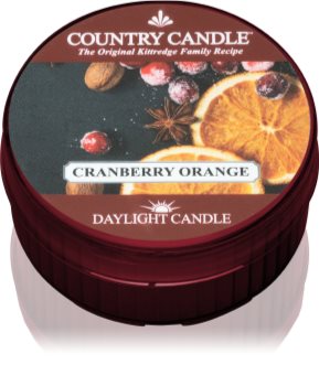 Country Candle Cranberry Orange vela de té