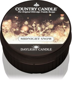Country Candle Midnight Snow vela do chá
