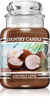 Country Candle Coconut Cove lumânare parfumată