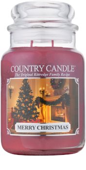 Country Candle Merry Christmas scented candle