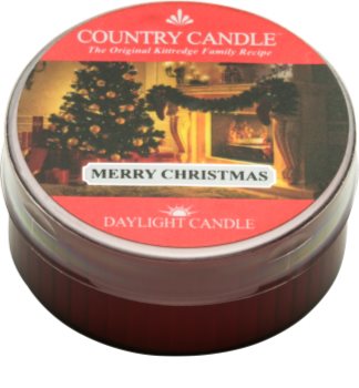 Country Candle Merry Christmas bougie chauffe-plat