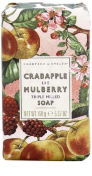 Crabtree & Evelyn Crabapple & Mulberry luxuoso sabão com maça e amora
