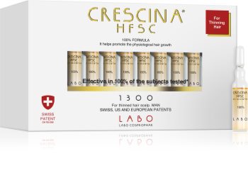 Crescina 1300 Re-Growth péče pro podporu růstu vlasů pro muže