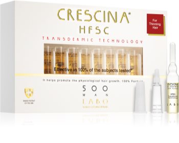 Crescina Transdermic 500 Re-Growth plaukų augimą skatinanti priemonė vyrams