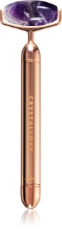 Crystallove Vibrating Roller Amethyst rouleau de massage visage