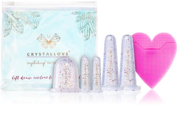 Crystallove Crystalcup kosmetická sada na obličej a tělo