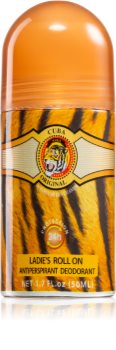 Cuba Jungle Tiger Antiperspirant deodorant roll-on til kvinder