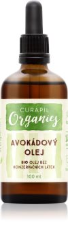 Curapil Organics avokádový olej na telo a vlasy