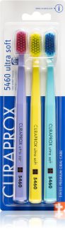 Curaprox 5460 Ultra Soft зубні щітки ultra soft 3 шт
