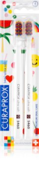 Curaprox Limited Edition Pop Art Watermelon brosses à dents ultra soft 2 pièces