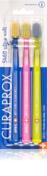 Curaprox 5460 Ultra Soft зубная щетка ультрамягкая 3 шт.