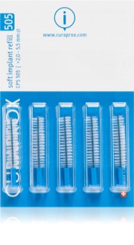 Curaprox Soft Implantat CPS zapasowe szczoteczki międzyzębowe do implantów 5 szt.