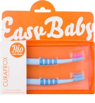Curaprox Easy Baby четка за зъби за деца 2 бр