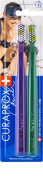 Curaprox Limited Edition Martina Hingis οδοντόβουρτσες 2 τεμάχια