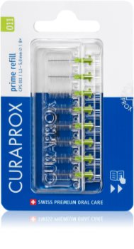 Curaprox Prime Refill Pakaitiniai tarpdančių šepetėliai lizdinėje pakuotėje