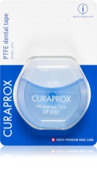 Curaprox PTFE Dental Tape DF 820 zobni trak s teflonsko površino