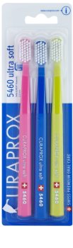 Curaprox 5460 Ultra Soft Periuțe de dinți ultra soft 3 pc