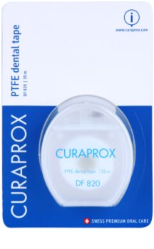 Curaprox PTFE Dental Tape DF 820 οδοντική τανία με τεφλόν επικάλυψη