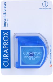 Curaprox DF 845 Zahnseide für Zahnklammern und Zahnersatz